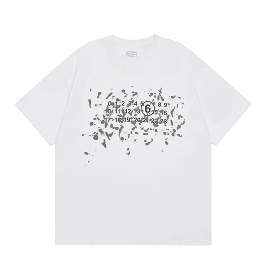 Maison Margiela T-shirt Crew Neck Loose Short Sleeve T-shirt