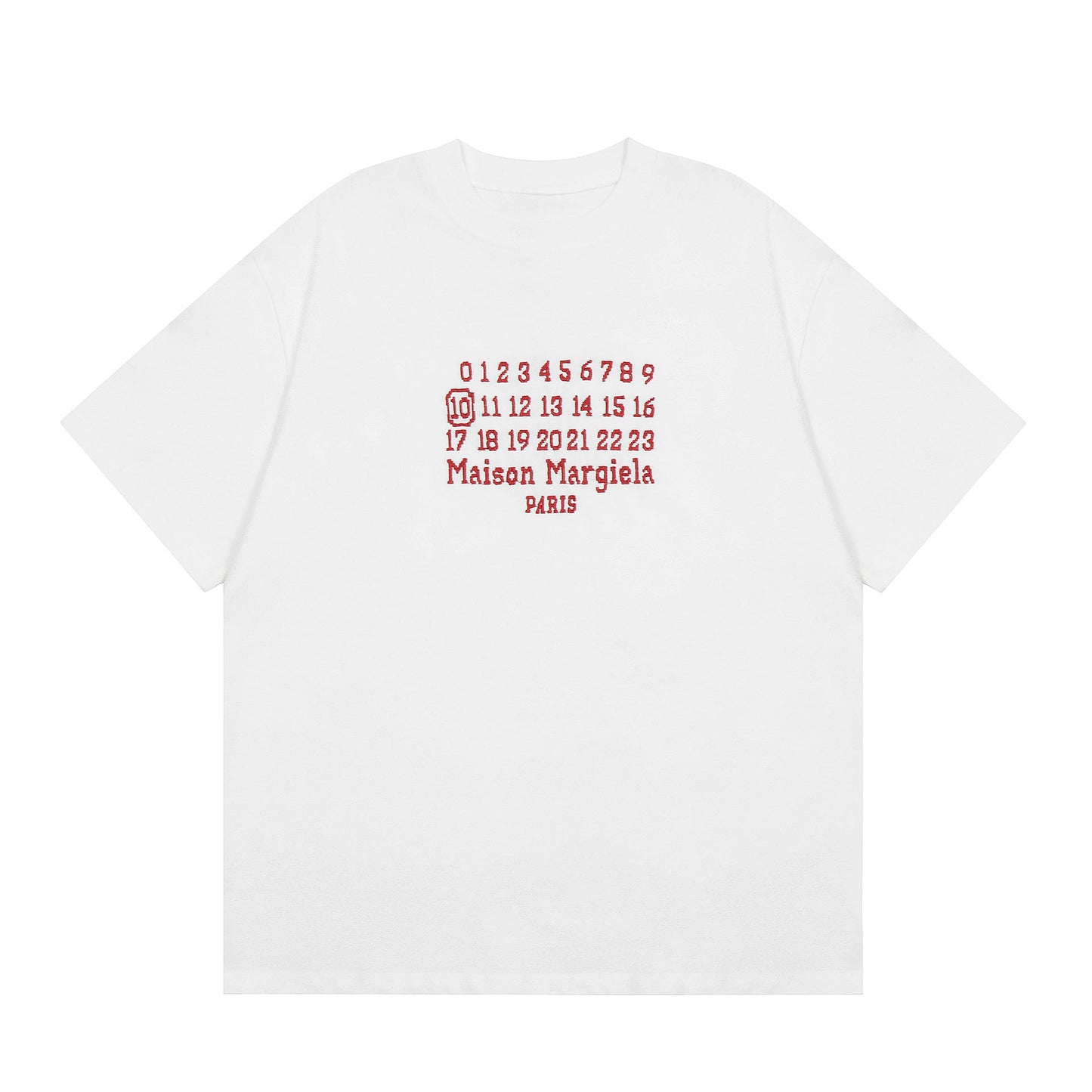Maison Margiela T-shirt Crew Neck Loose Short Sleeve T-shirt