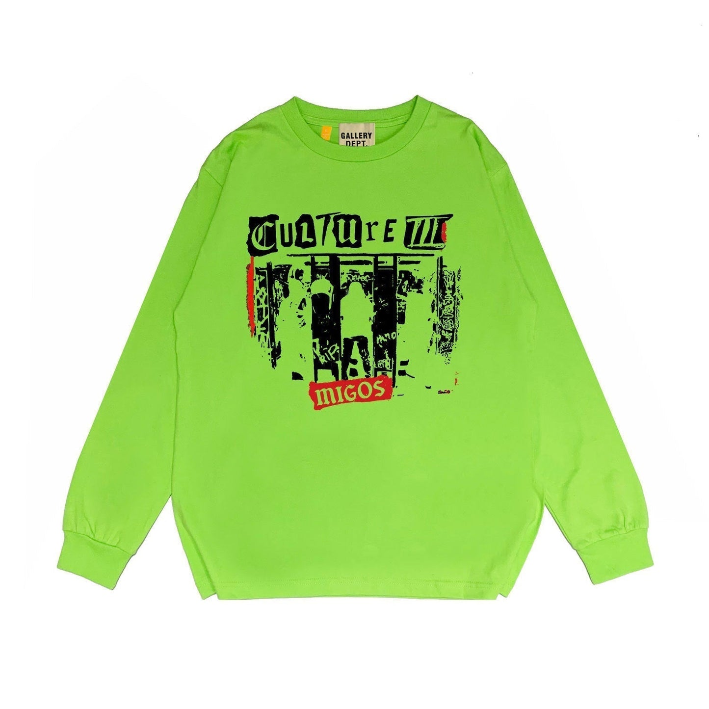 Gallery Dept Long Sleeved Shirt Fashion Brand Long Sleeve Long-Sleeved T-shirt Blouse