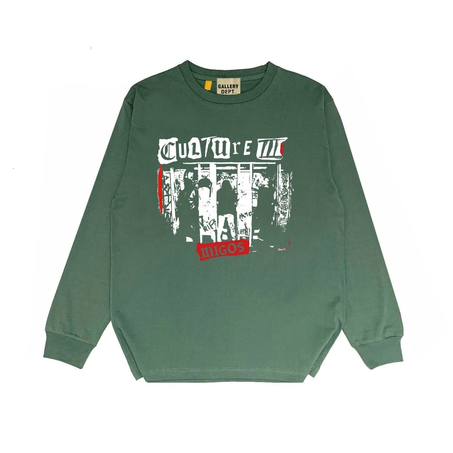 Gallery Dept Long Sleeved Shirt Fashion Brand Long Sleeve Long-Sleeved T-shirt Blouse