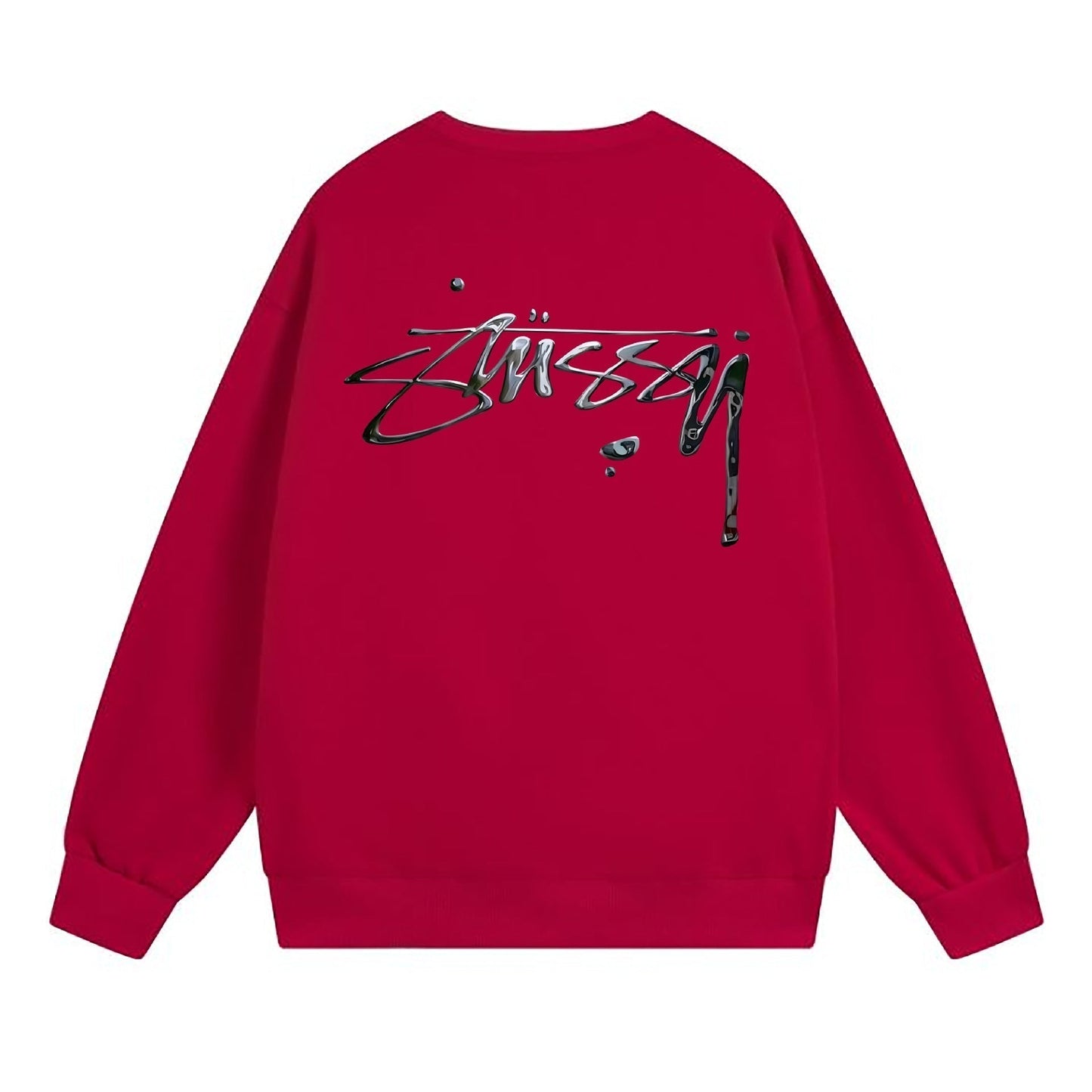 Stussy Sweatshirts Crew Neck Fleece Sweater
