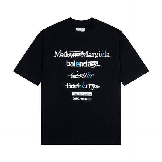 Maison Margiela T-shirt Crew Neck Loose Short Sleeve T-shirt