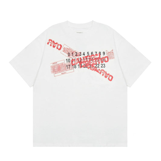 Maison Margiela T-shirt Crew Neck Loose Short Sleeve T-shirt