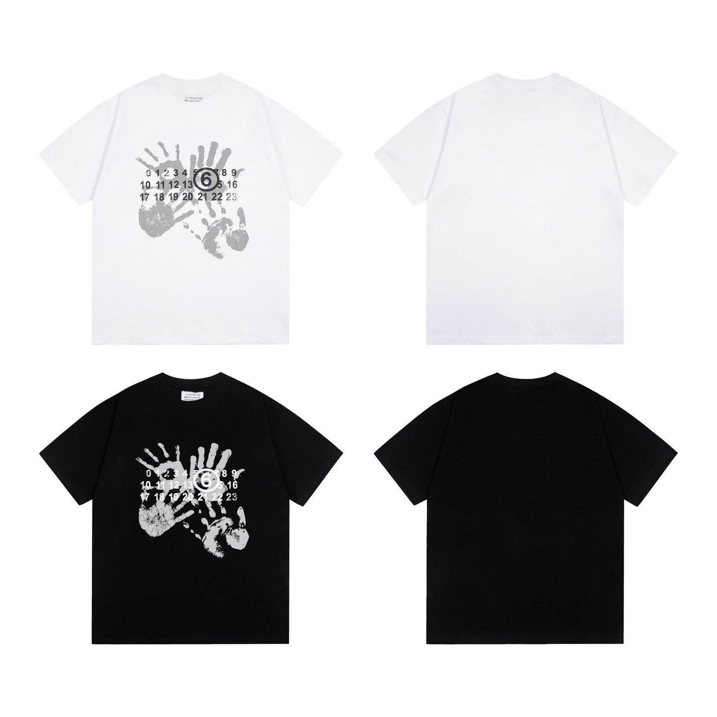 Maison Margiela T-shirt 2 Crew Neck Loose Short Sleeve T-shirt
