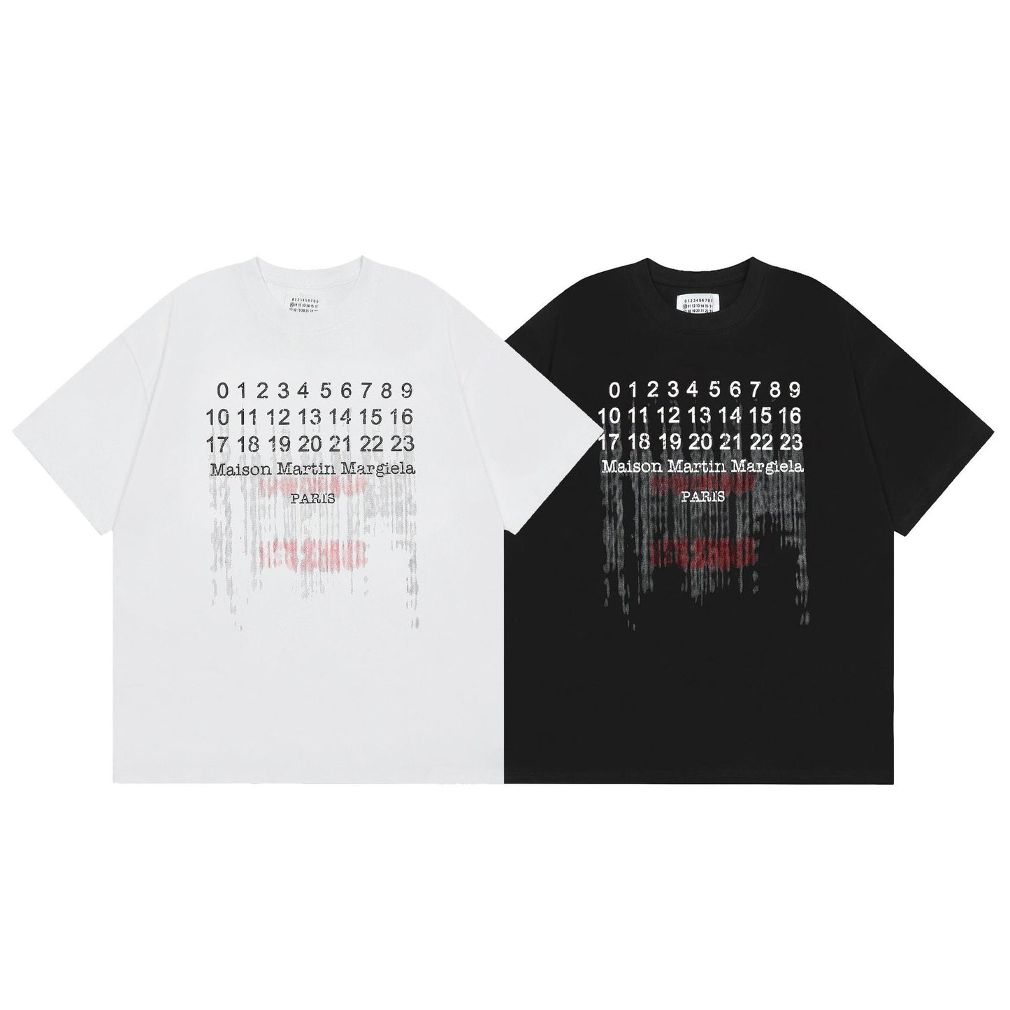 Maison Margiela T-shirt Crew Neck Loose Short Sleeve T-shirt