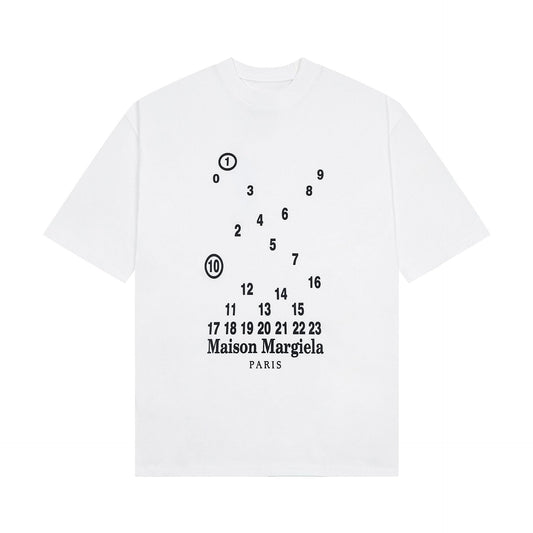 Maison Margiela T-shirt Crew Neck Loose Short Sleeve T-shirt