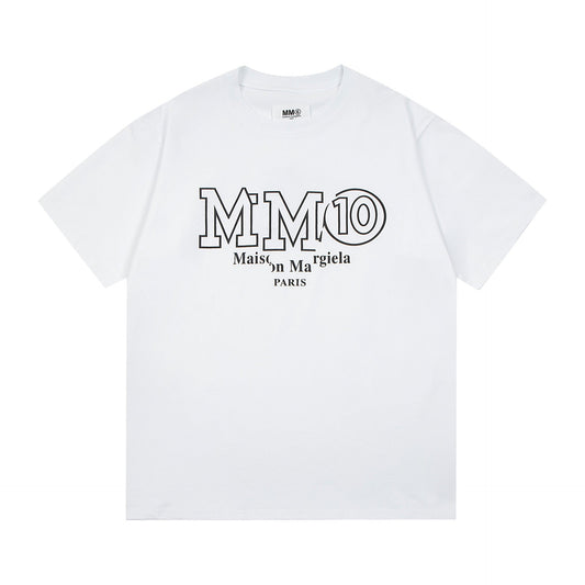 Maison Margiela T-shirt Crew Neck Loose Short Sleeve T-shirt