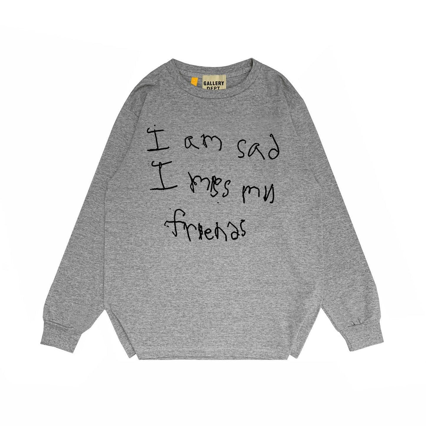 Gallery Dept Long Sleeved Shirt Fashion Brand Long Sleeve Long-Sleeved T-shirt Blouse
