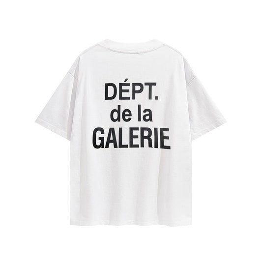 Gallery Dept T-shitrs Vintage Printed Summer plus Size Men and Women Short Sleeve