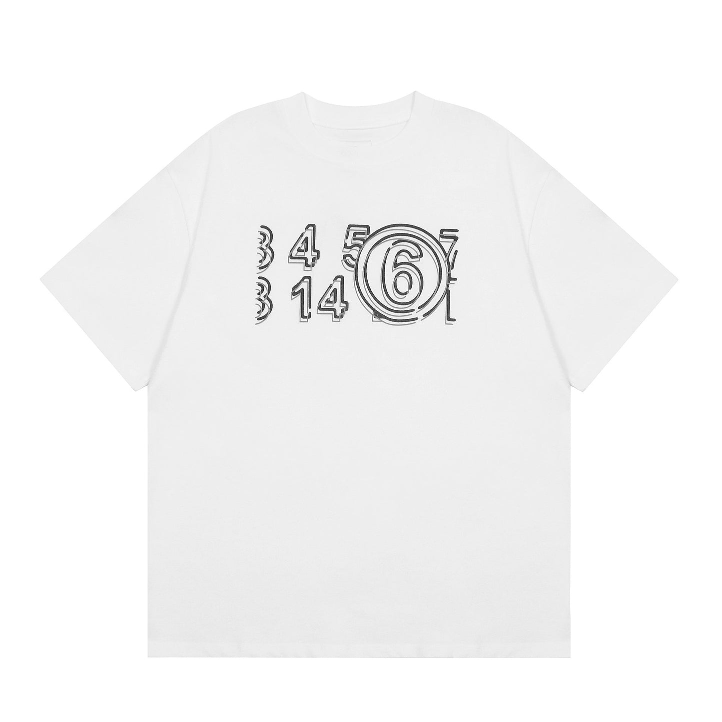 Maison Margiela T-shirt Crew Neck Loose Short Sleeve T-shirt