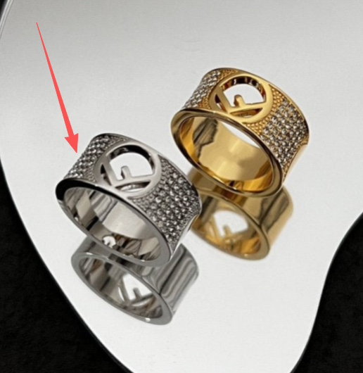 Fendi FF Ring Diamond