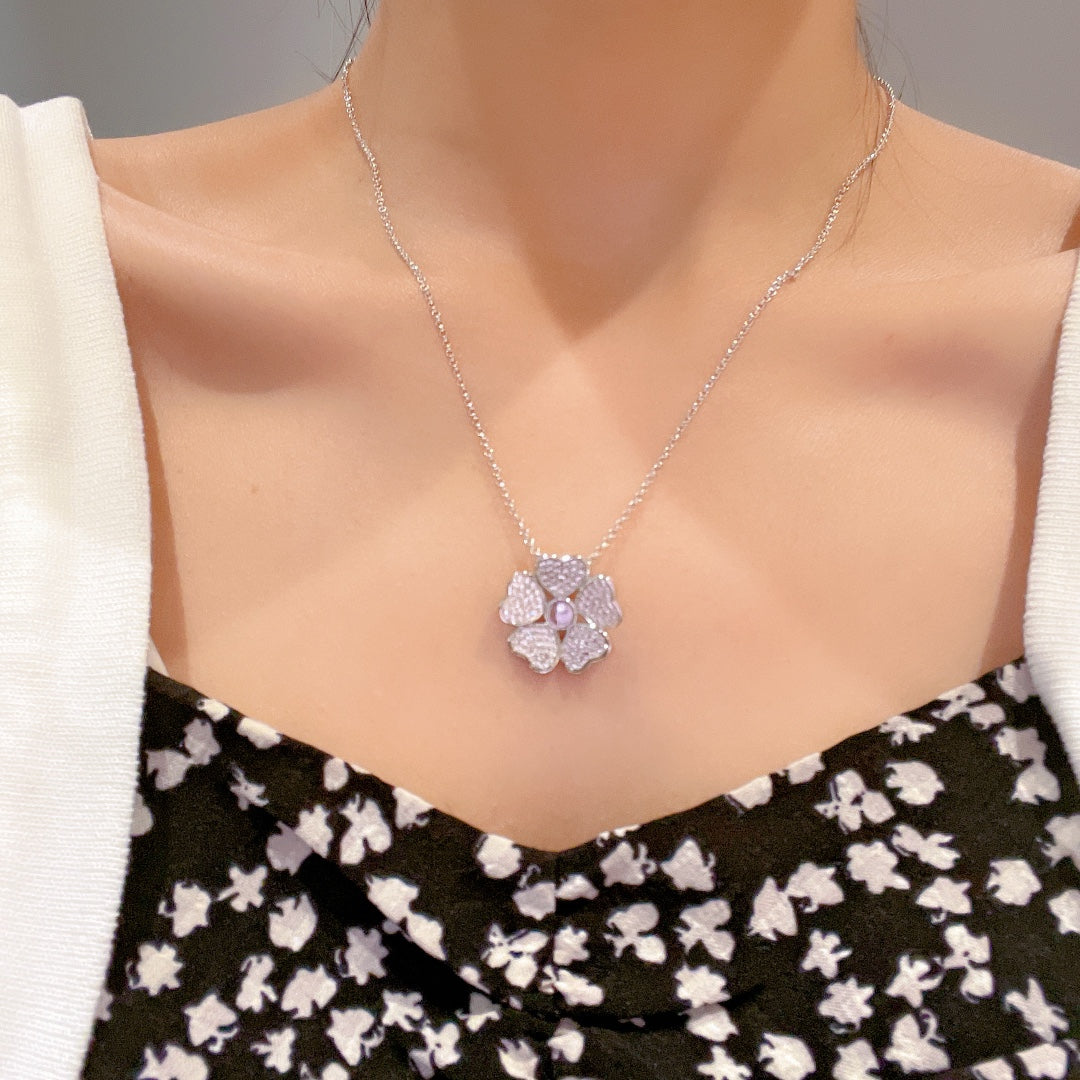 Chopard Happy Pendant Cubic Zirconia Necklace