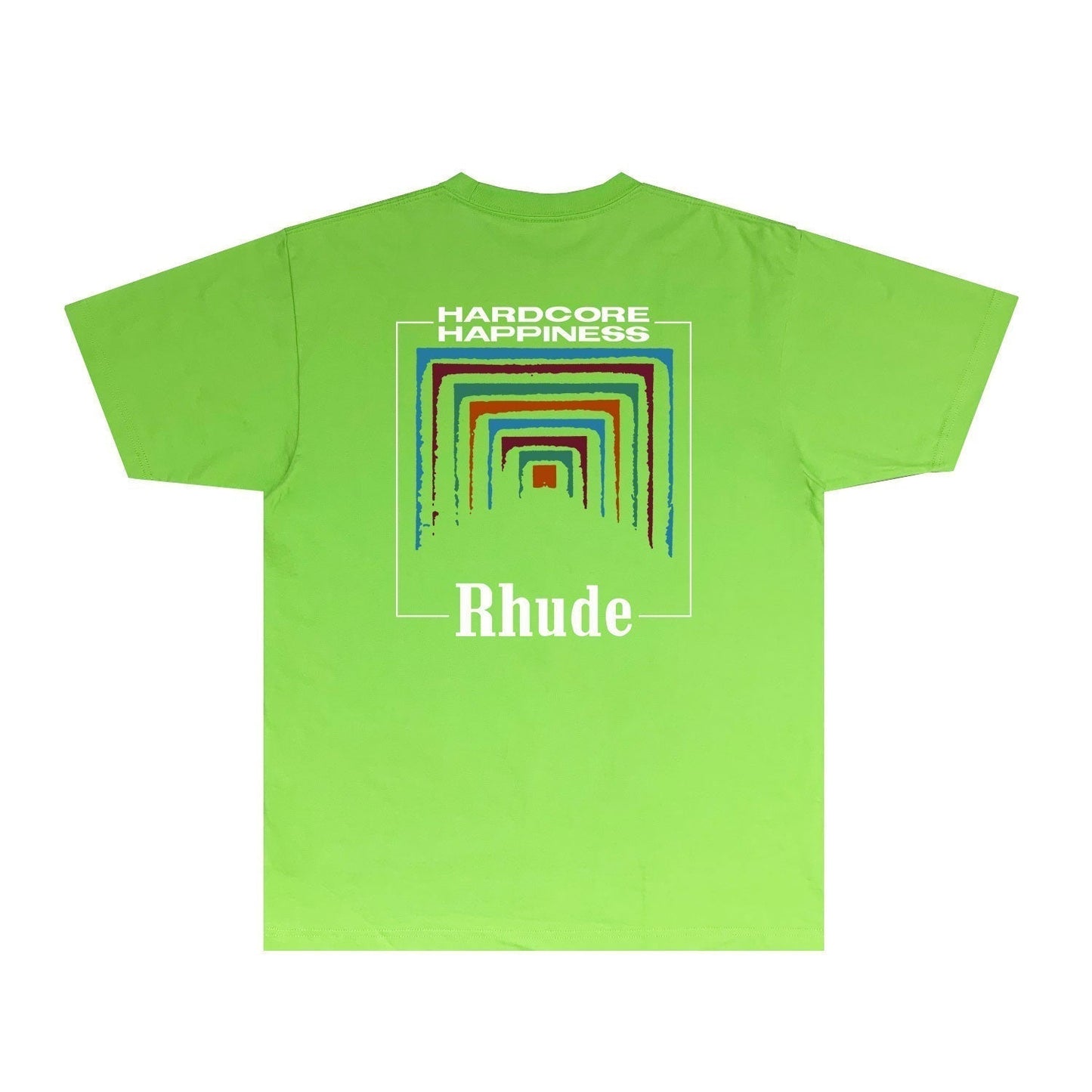 Rhude T-shirts Printed Trendy Pure Cotton