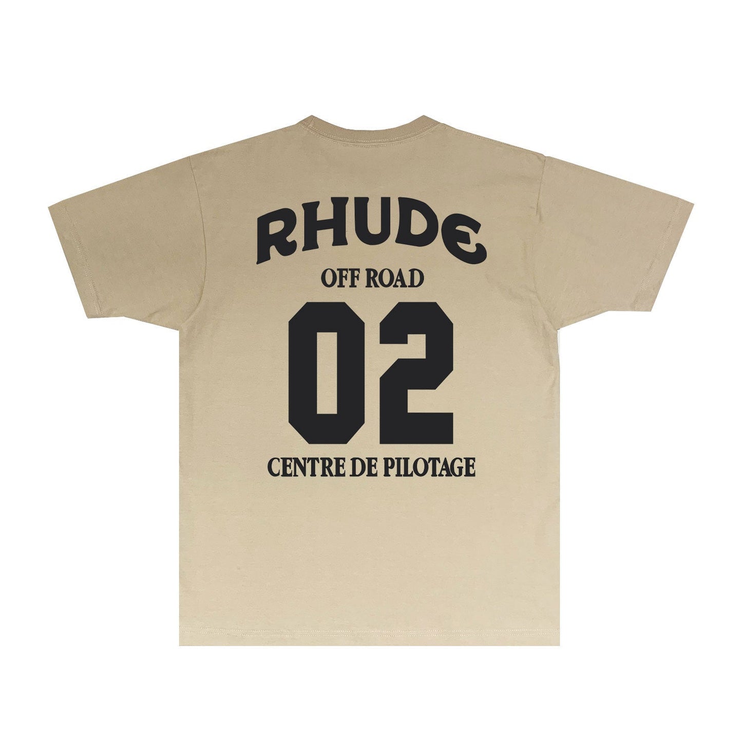 Rhude T-shirts Printed Trendy Pure Cotton
