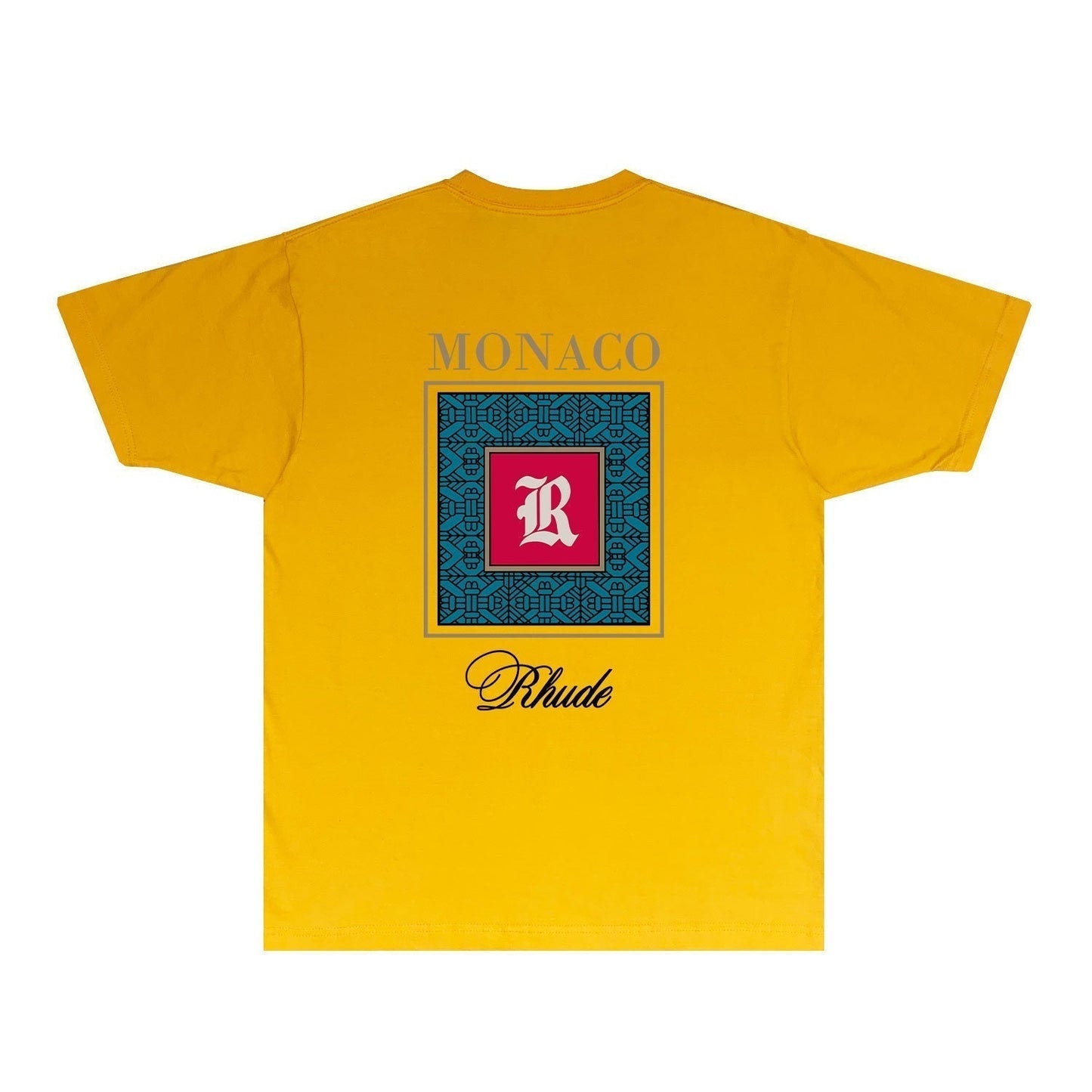 Rhude T-shirts Printed Trendy Pure Cotton
