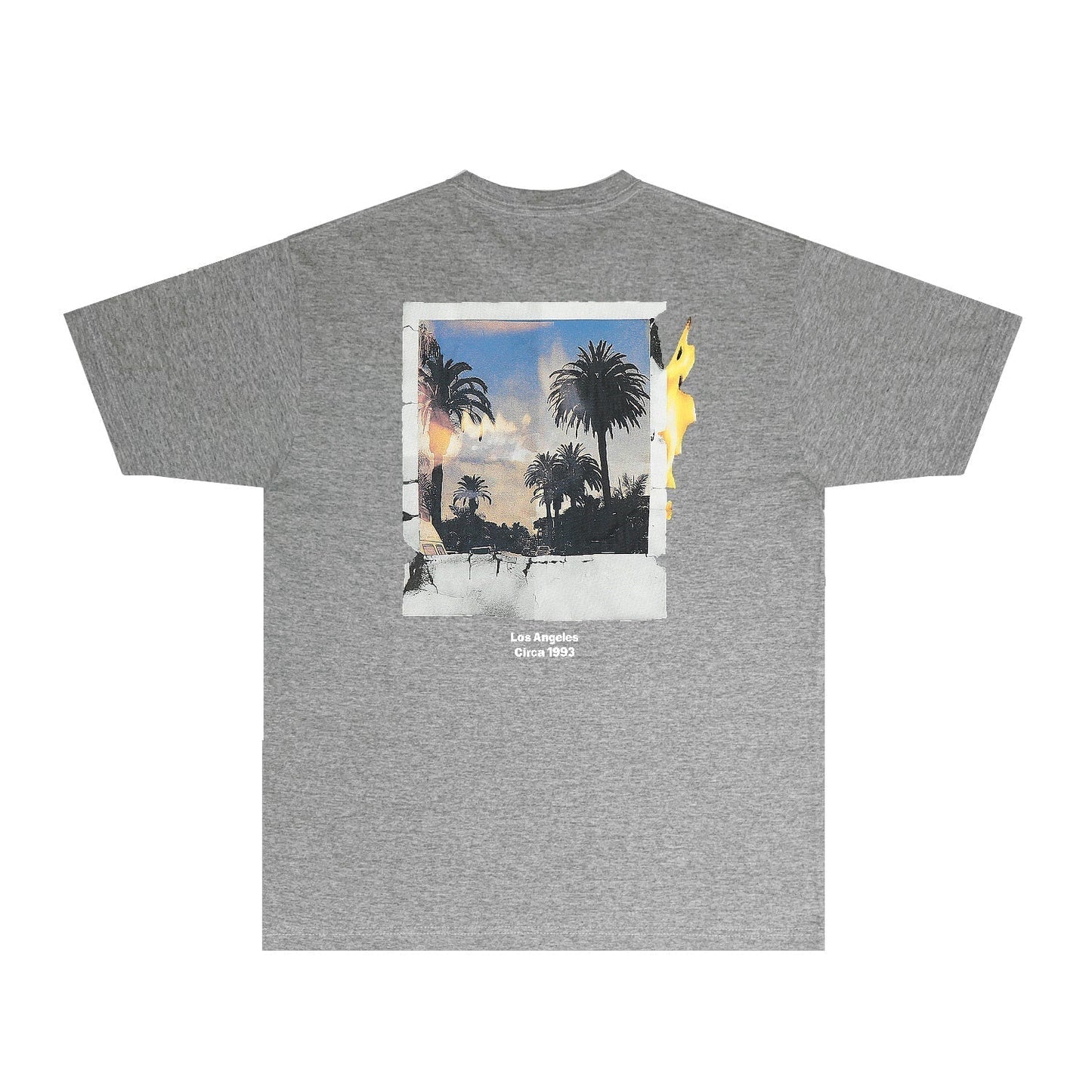 Gallery Dept T Shirt Retro Printed Loose Short-Sleeved Shirt