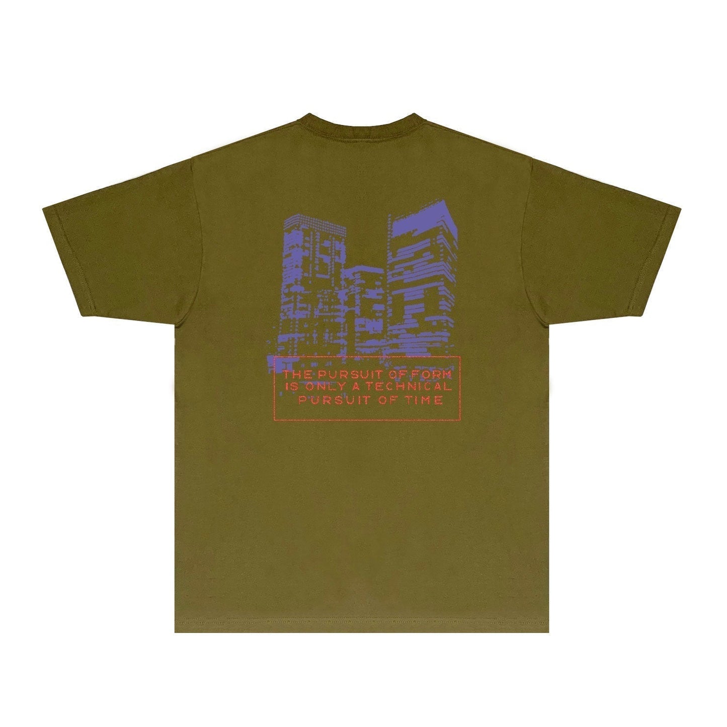 Gallery Dept T Shirt Retro Printed Loose Short-Sleeved Shirt