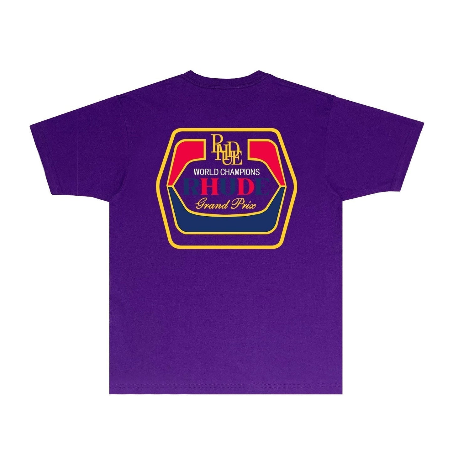 Rhude T-shirts Printed Trendy Pure Cotton