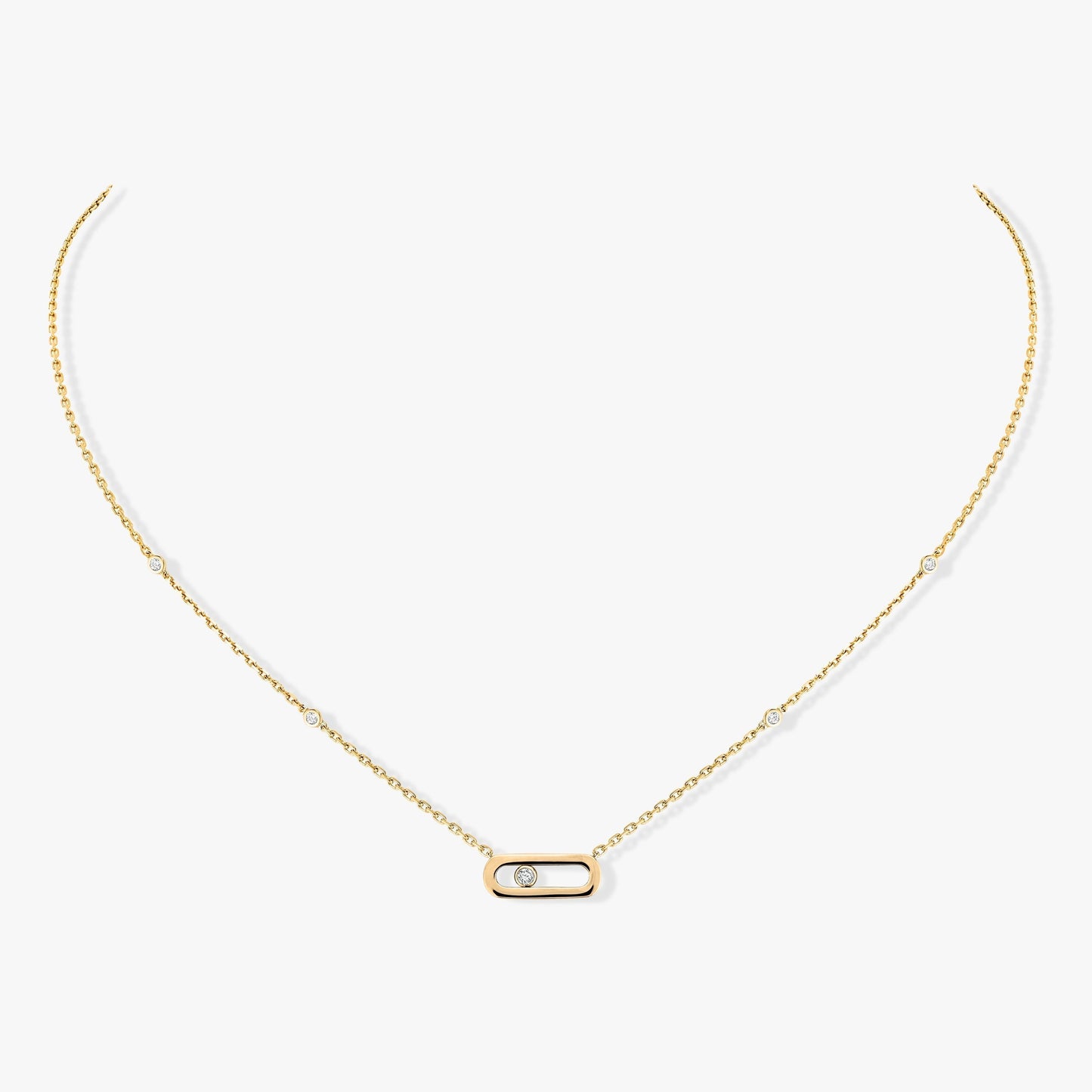 Messika Move Uno Cubic Zirconia Necklace