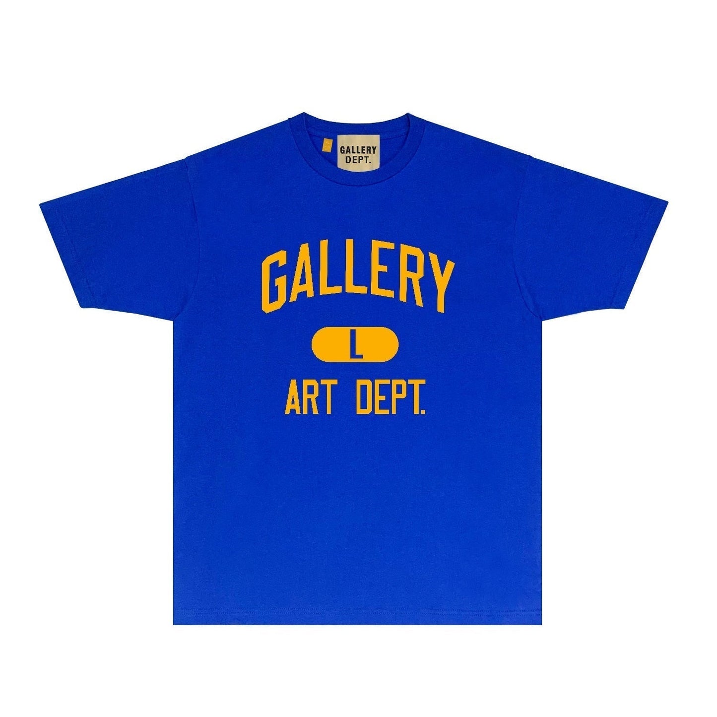 Gallery Dept T Shirt Retro Printed Loose Short-Sleeved Shirt