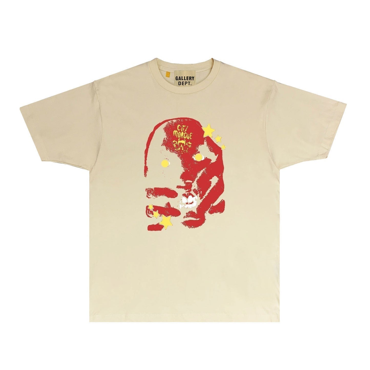 Gallery Dept T Shirt Retro Printed Loose Short-Sleeved Shirt