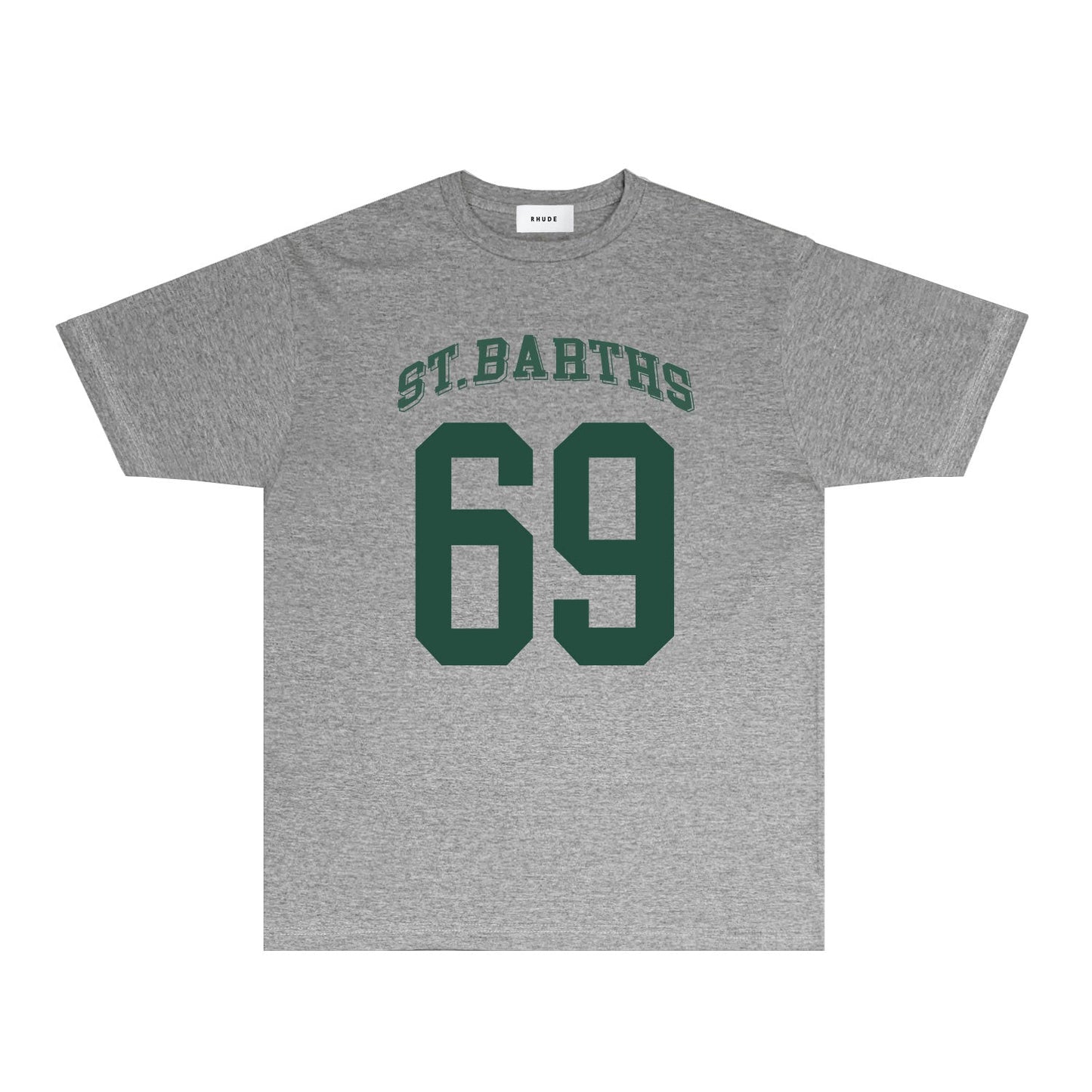 Rhude T-shirts Printed Trendy Pure Cotton
