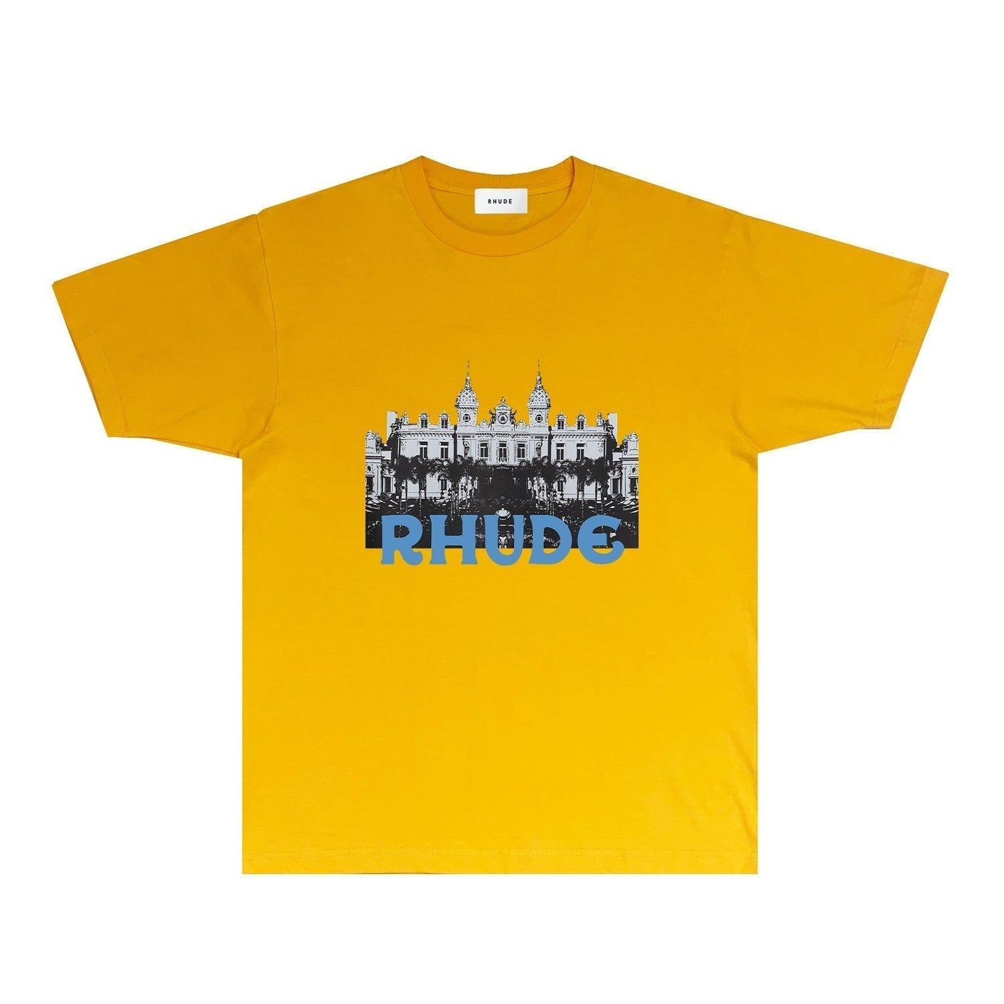 Rhude T-shirts Printed Trendy Pure Cotton