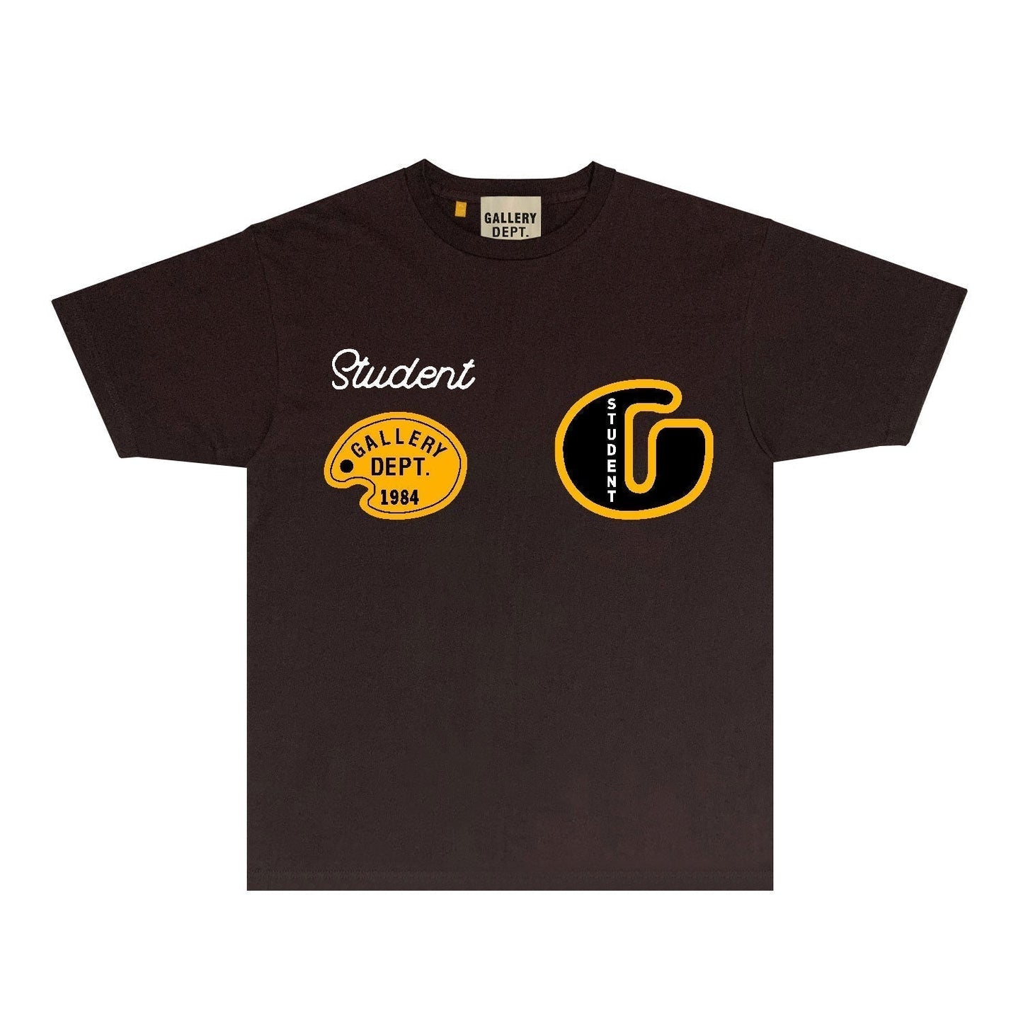 Gallery Dept T Shirt Retro Printed Loose Short-Sleeved Shirt (part2)