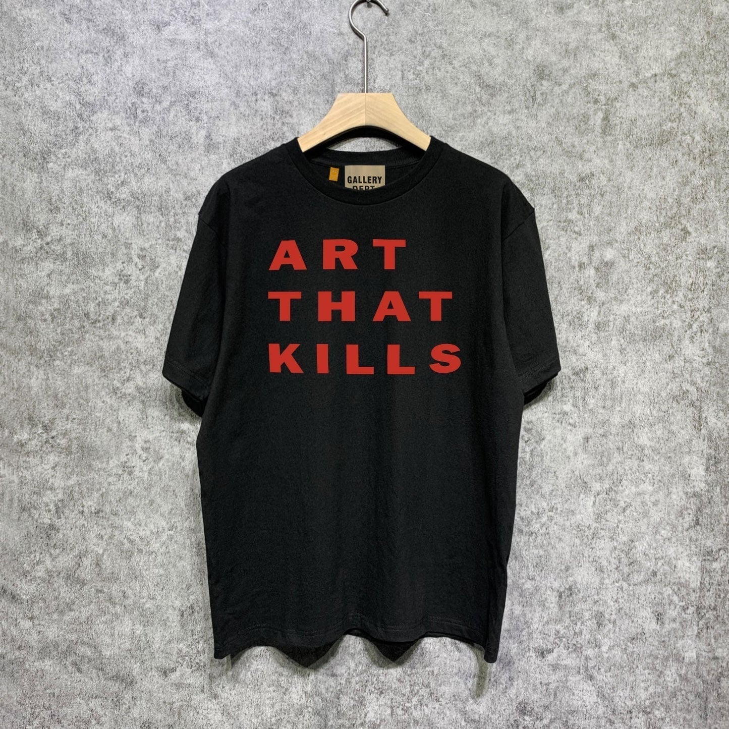 Gallery Dept T Shirt Retro Printed Loose Short-Sleeved Shirt