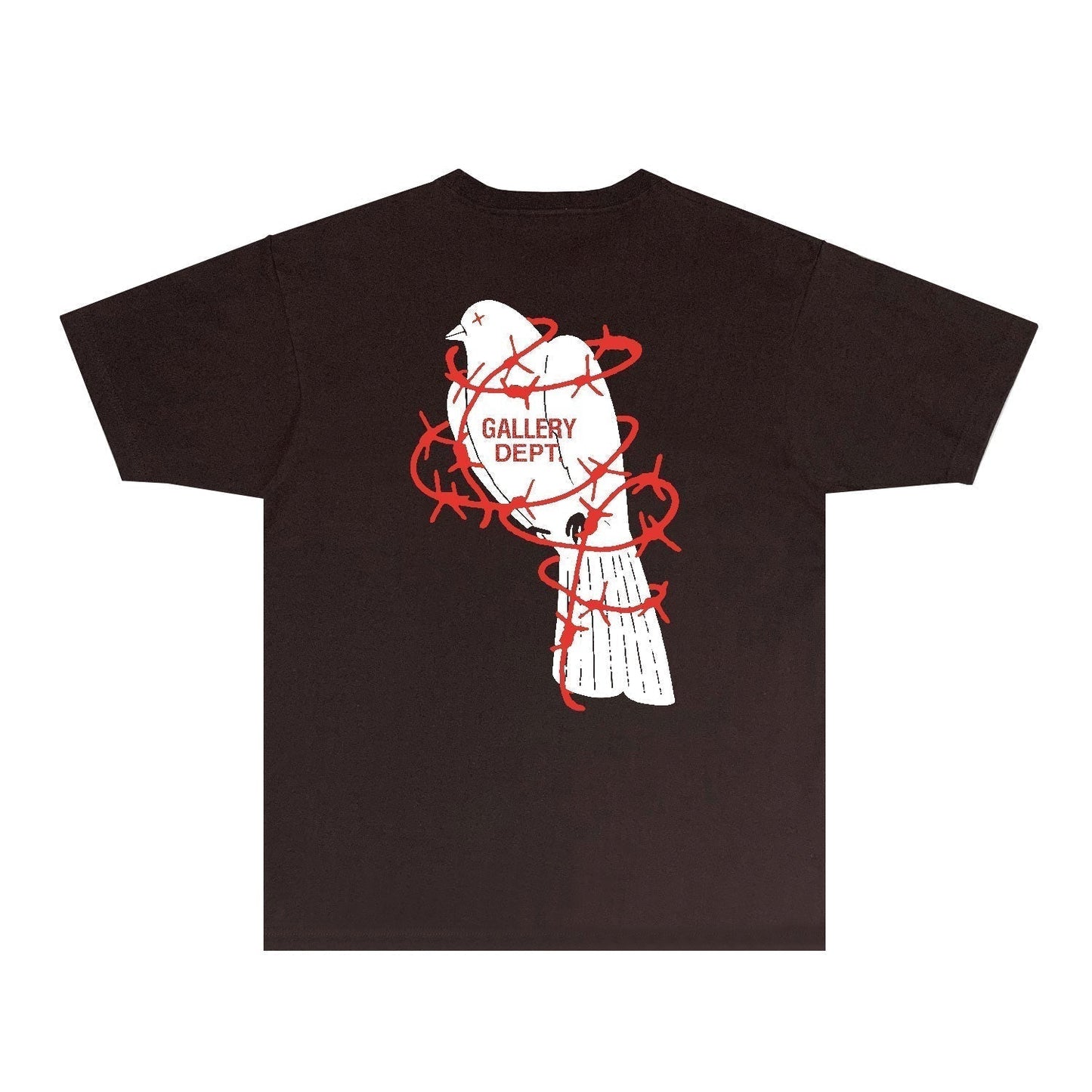 Gallery Dept T Shirt Retro Printed Loose Short-Sleeved Shirt (part2)