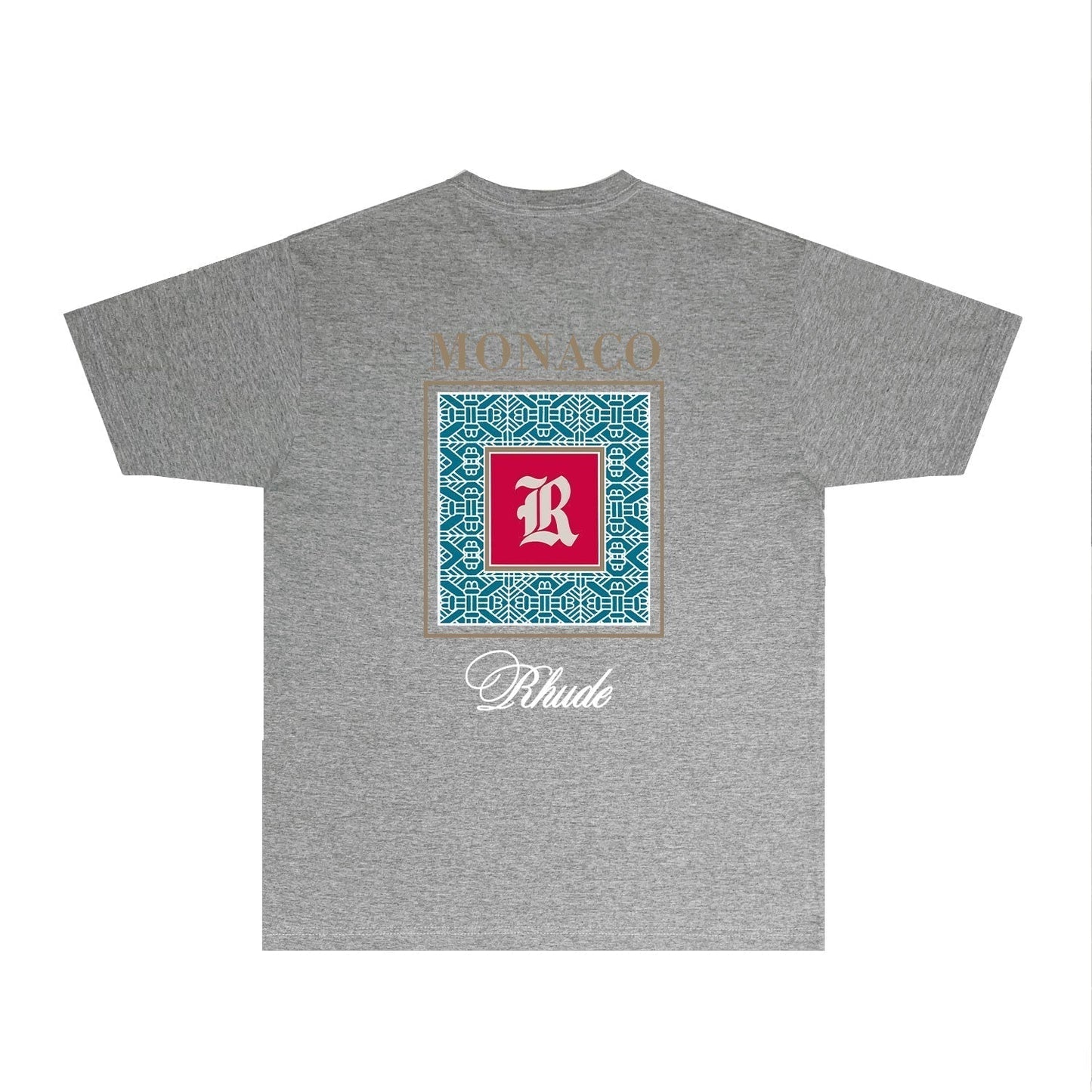 Rhude T-shirts Printed Trendy Pure Cotton