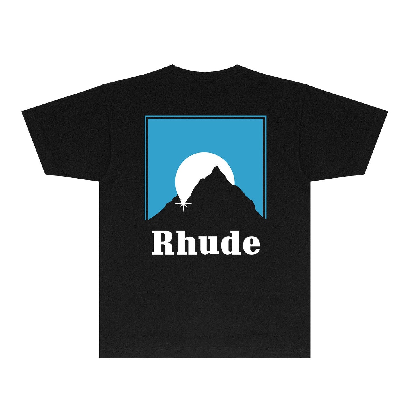 Rhude T-shirts Printed Trendy Pure Cotton