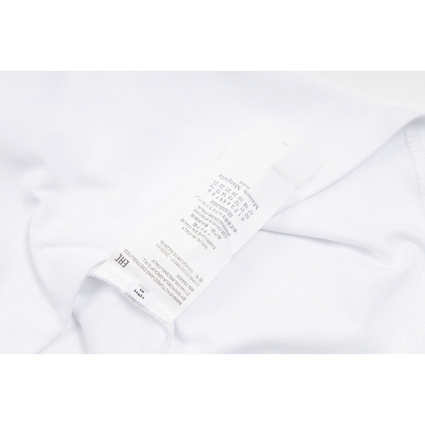Maison Margiela T-shirt Crew Neck Loose Short Sleeve T-shirt