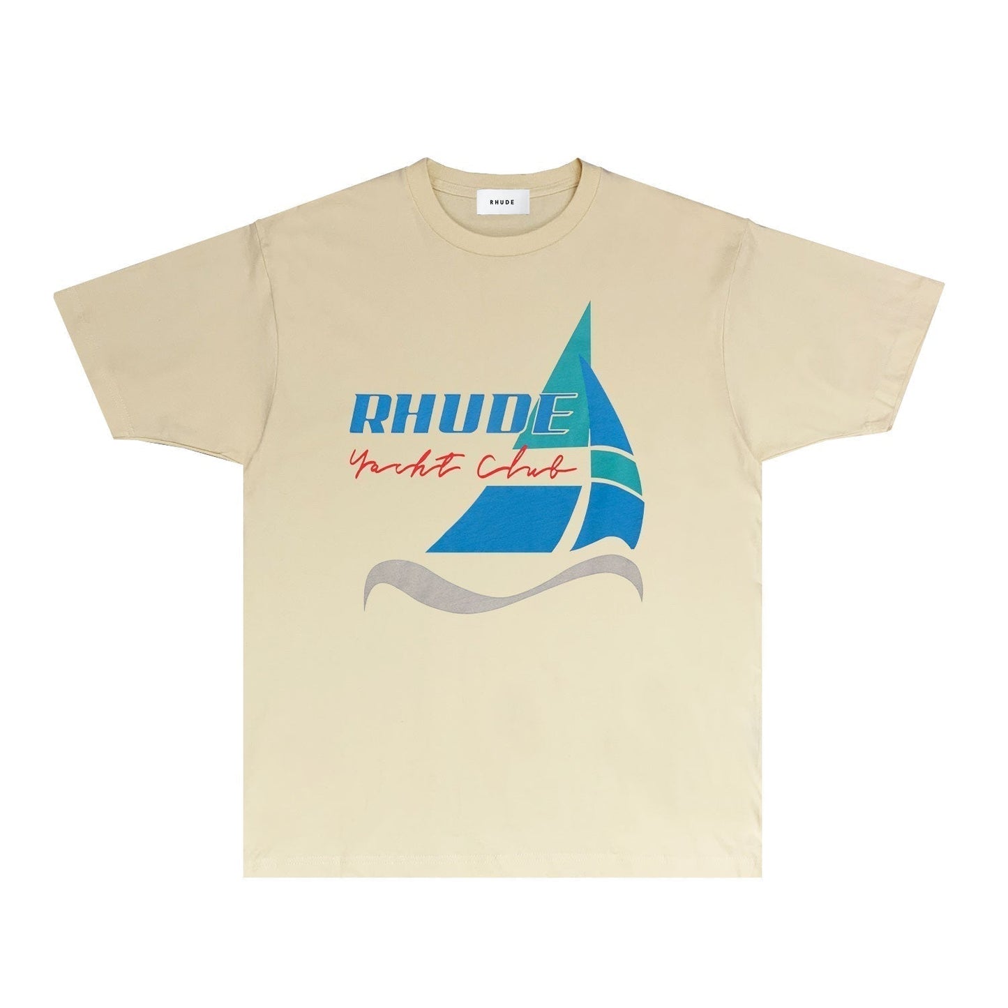 Rhude T-shirts Printed Trendy Pure Cotton