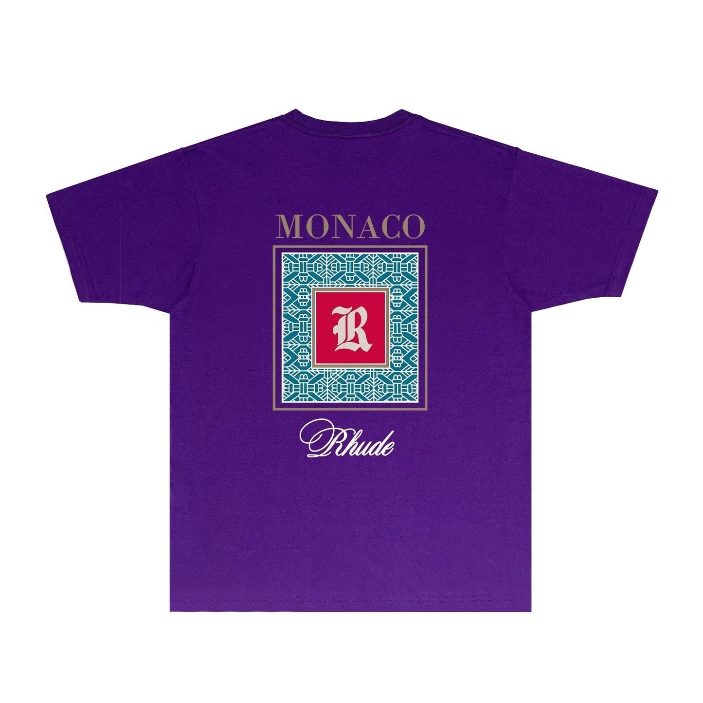 Rhude T-shirts Printed Trendy Pure Cotton