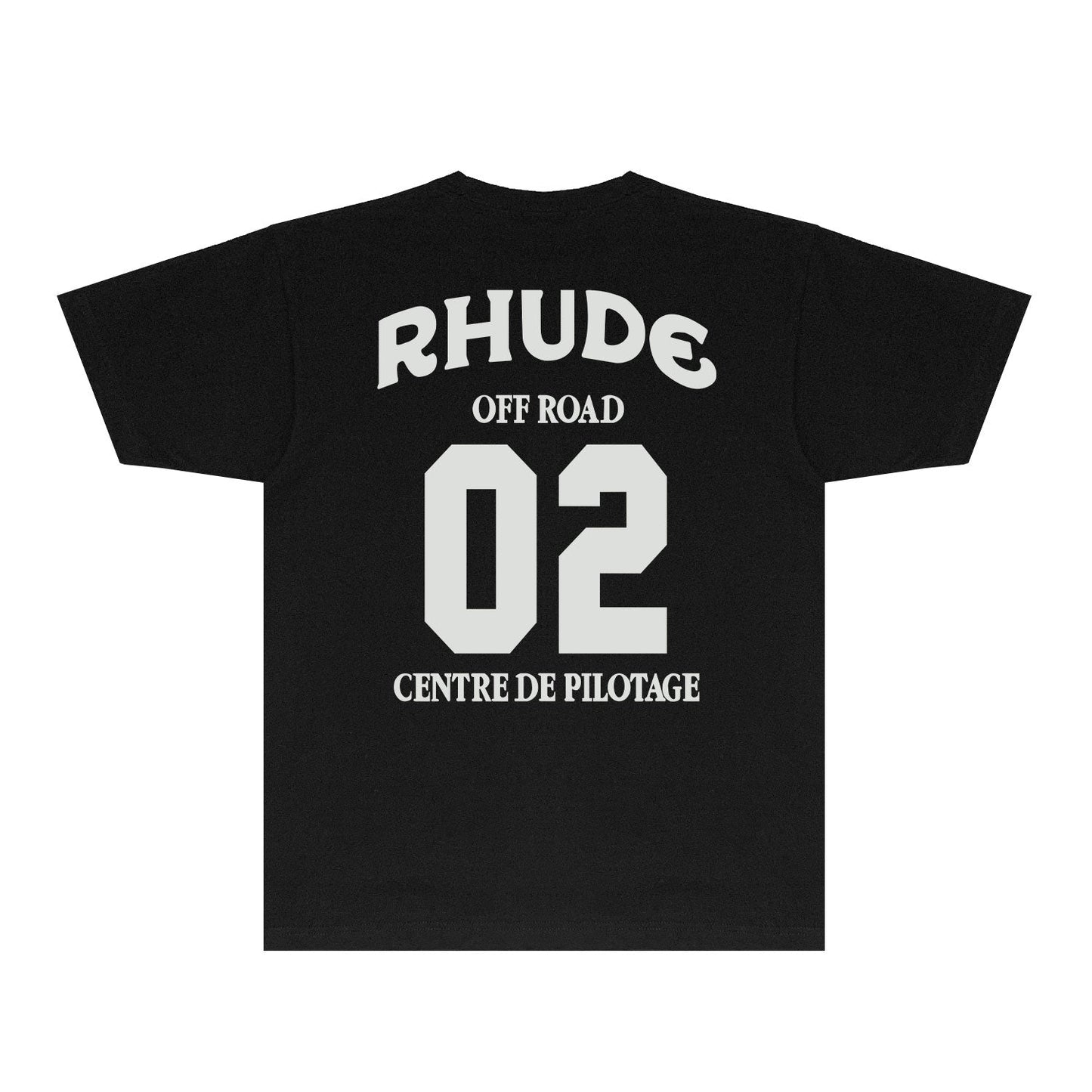 Rhude T-shirts Printed Trendy Pure Cotton