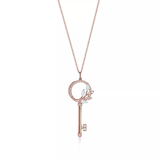 Tiffany Victoria Key Cubic Zirconia Necklace